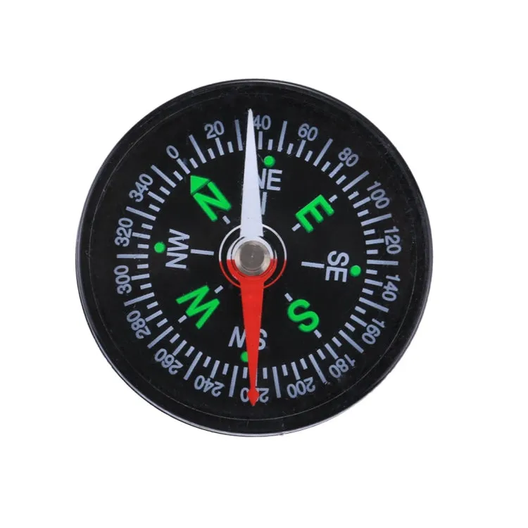 10 PCS 40mm Outdoor Sports Camping Hiking Pointer Guider Plastic Compass Hiker Navigation, Random Color Delivery