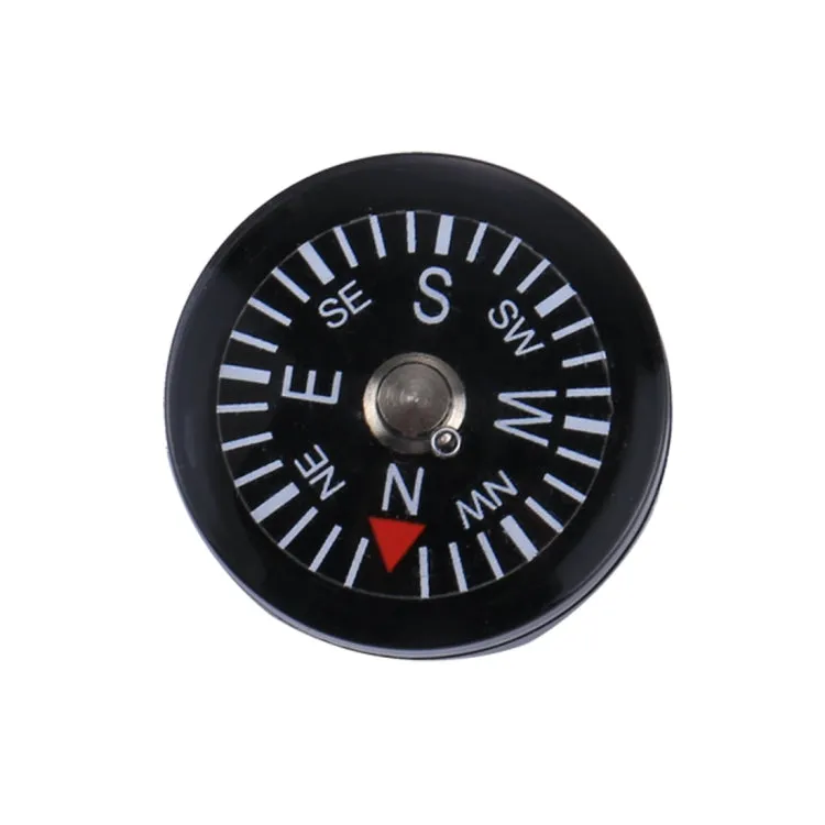 20 PCS 15mm Outdoor Sports Camping Hiking Pointer Guider Plastic Compass Hiker Navigation, Random Color Delivery