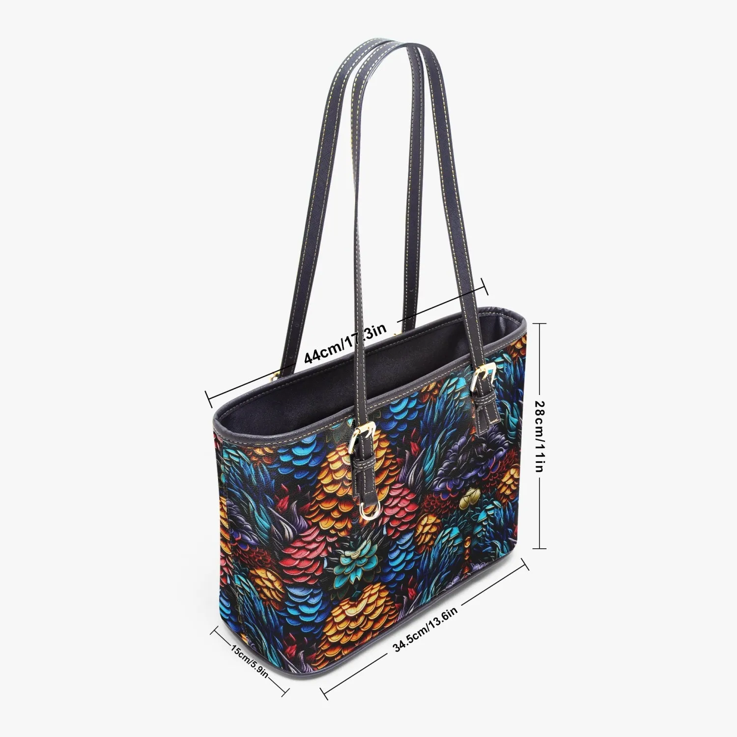 586. Large Leather Tote Bag for Women