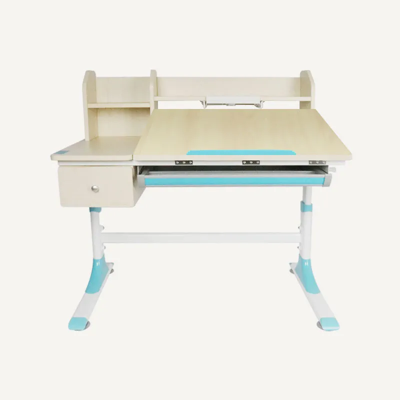 Adjustable Tilt Children Writing Desktop With Drawer