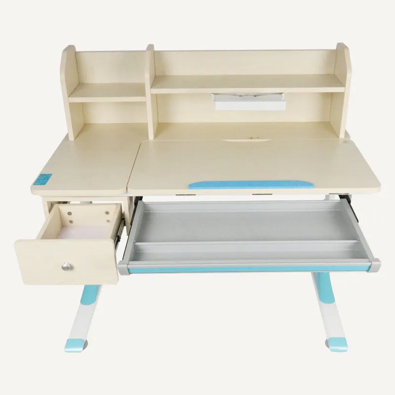 Adjustable Tilt Children Writing Desktop With Drawer