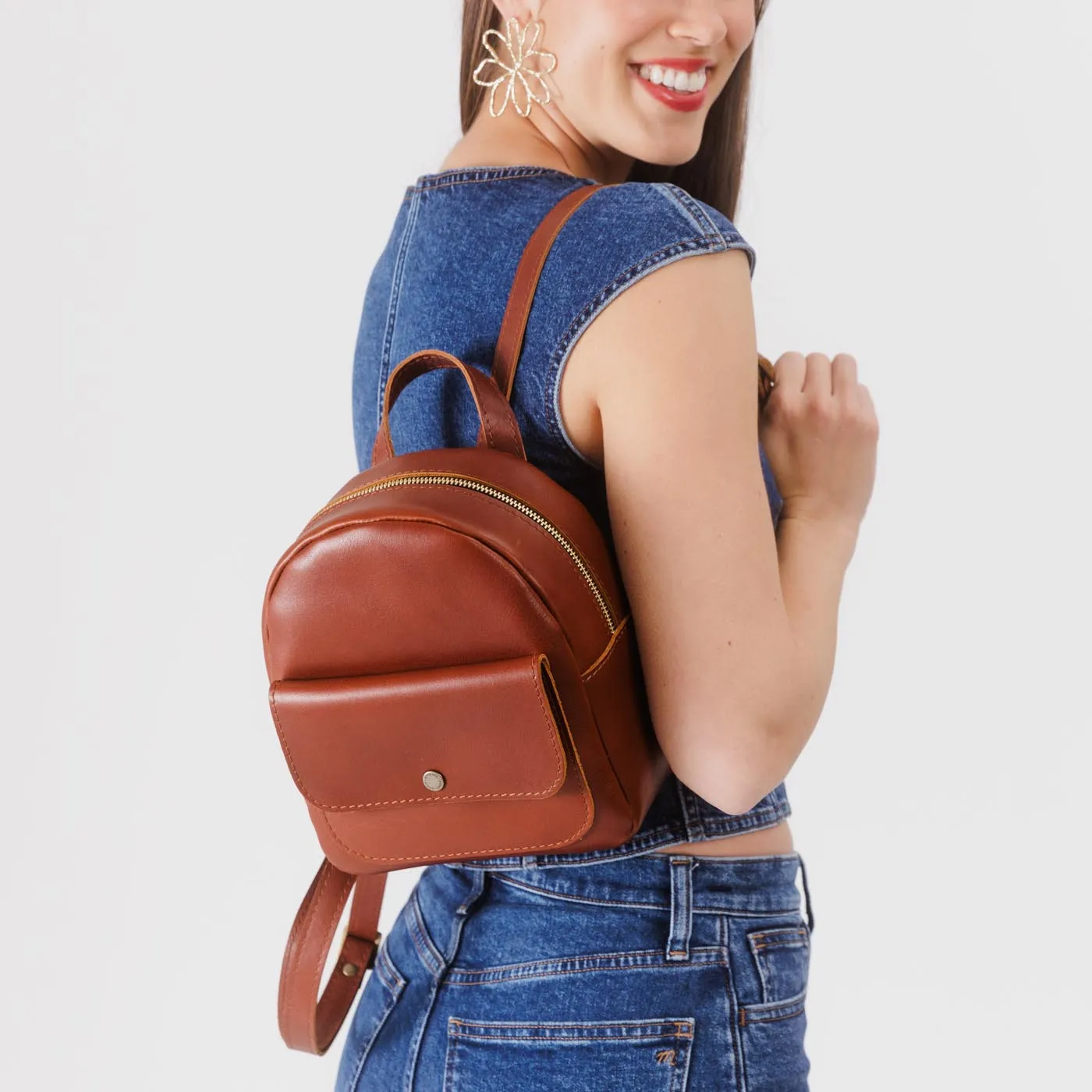 'Almost Perfect' Snap Mini Backpack