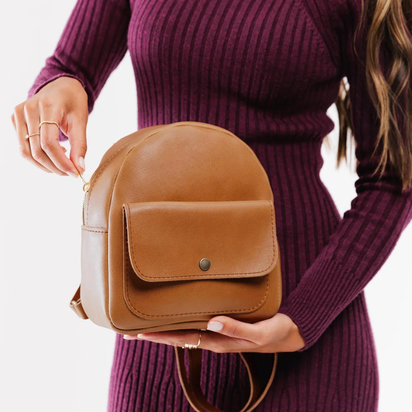 'Almost Perfect' Snap Mini Backpack