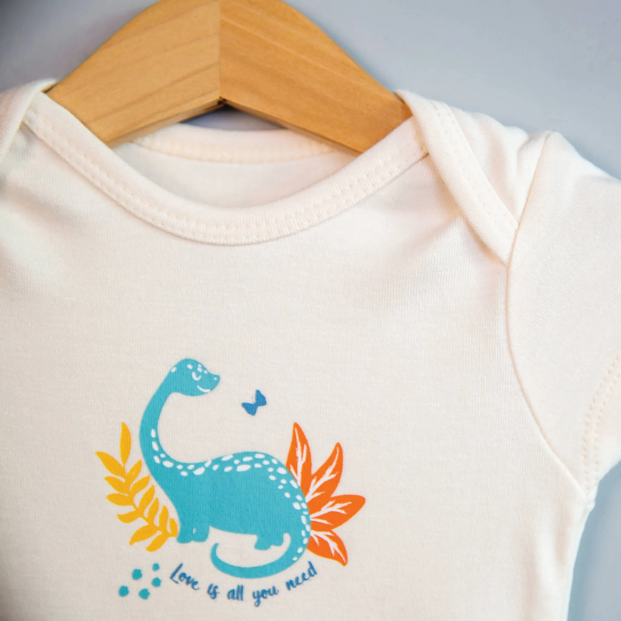 Baby Dino Organic Short Sleeve Body