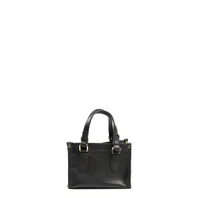 BLACK MINI SHOPPING BAG