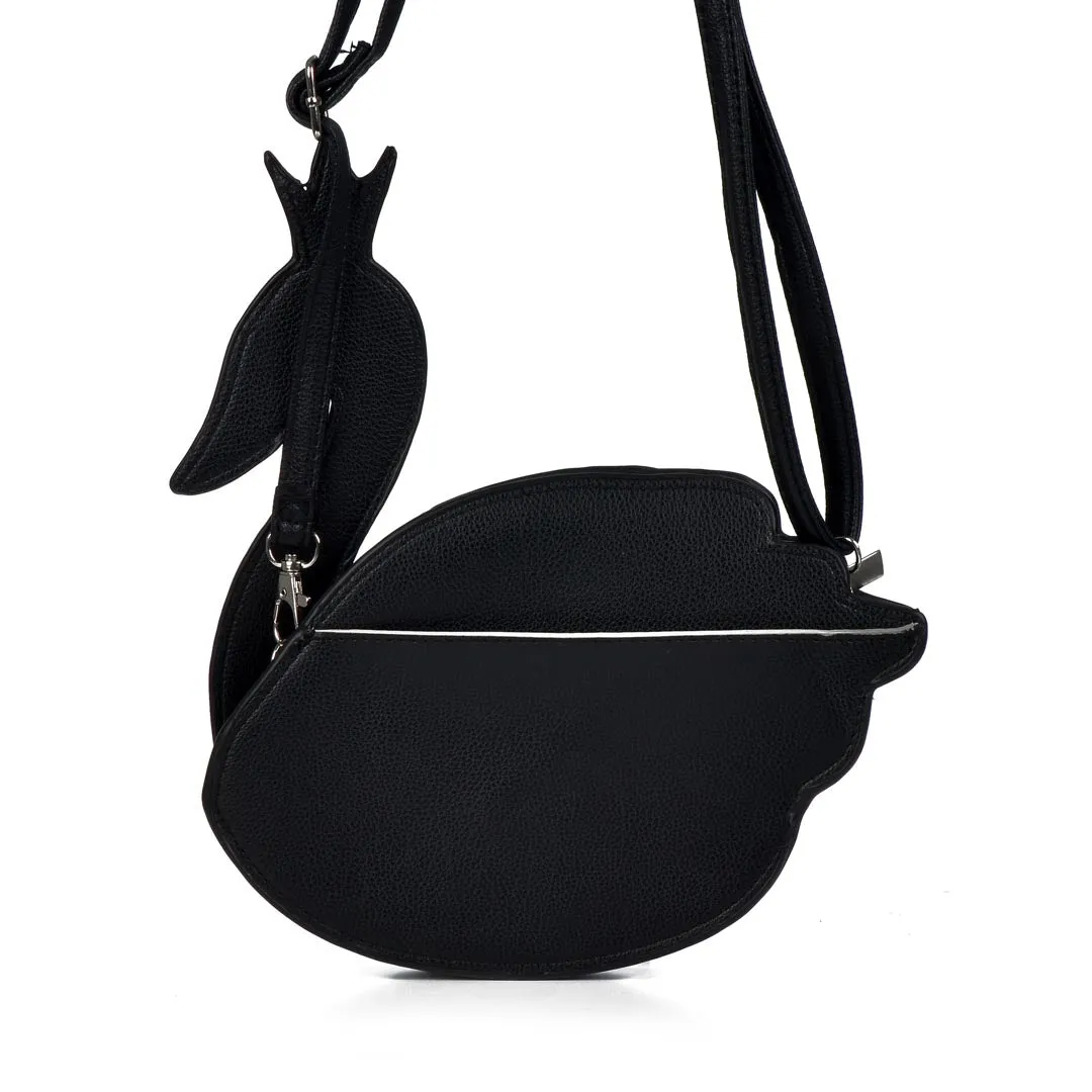 BLACK SWAN CROSSBODY BAG