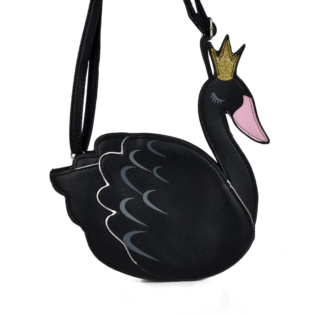 BLACK SWAN CROSSBODY BAG