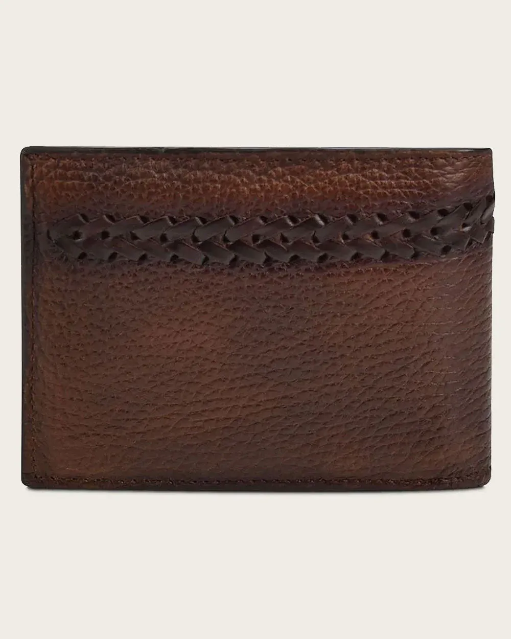 Brown deer wallet