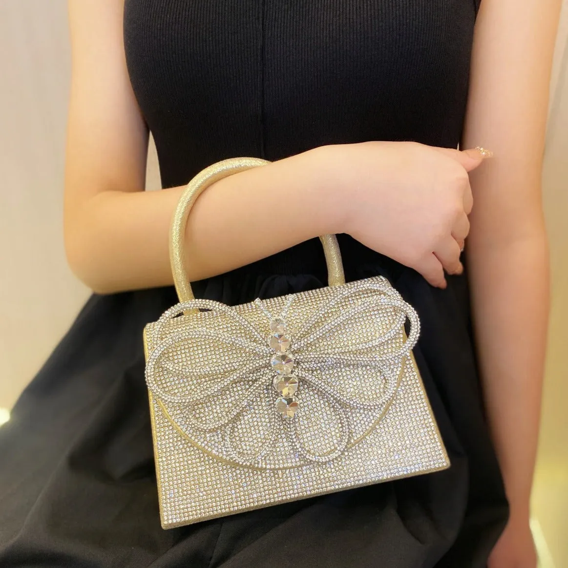 Butterfly Rhinestones Handbag