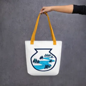 Catawba Pottery Design Tote bag -artwork by Alex Osborn