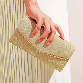 Clutch Ruched Evening Bag for Women