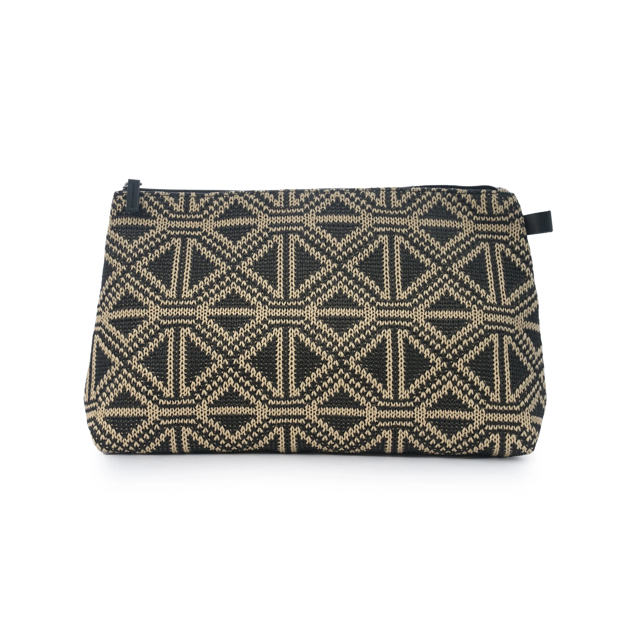 Cosmetic Bag | Straw | Black Diamond | Vegan