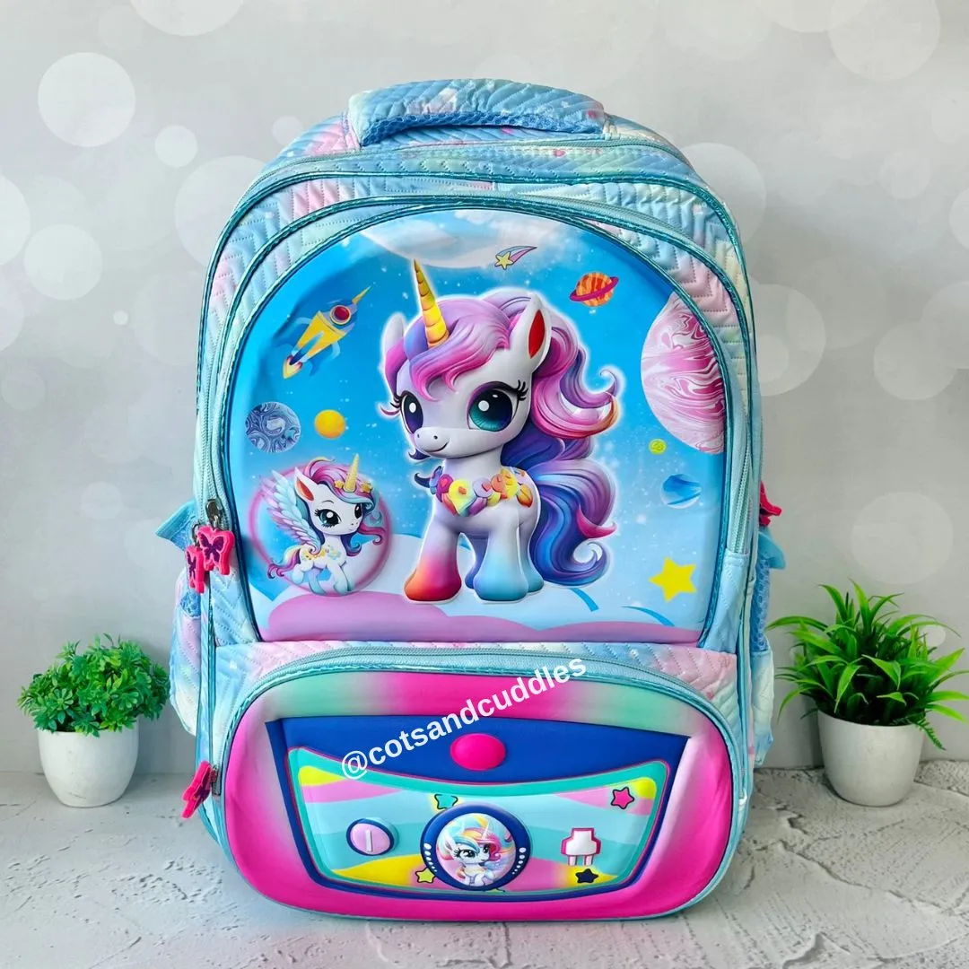 Cute Design Hard shell Backpack with Front Pocket For Kids