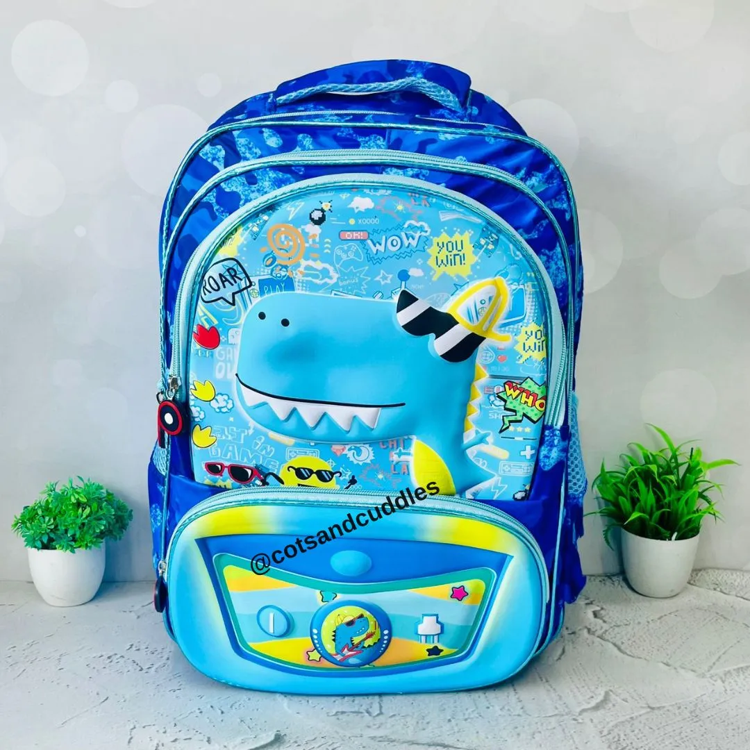 Cute Design Hard shell Backpack with Front Pocket For Kids