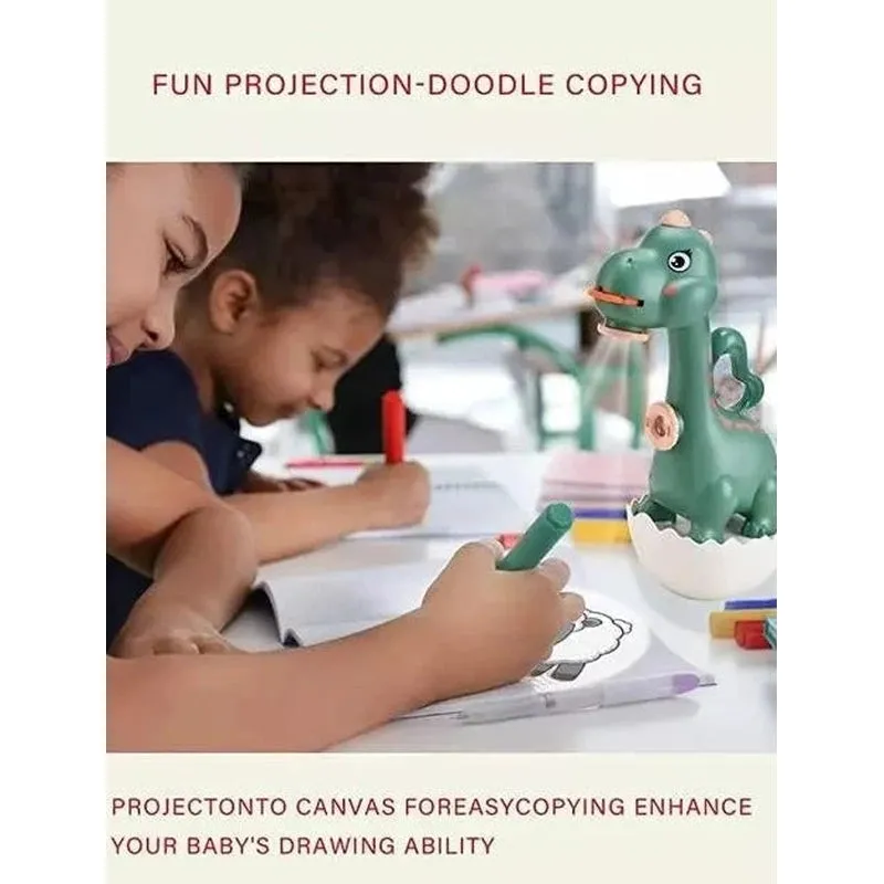 Cute Dinosaur Multi - Functional Projector