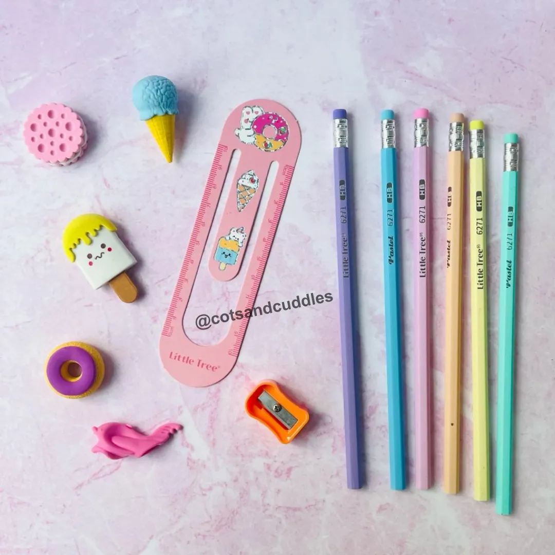 Dessert-Themed Stationery Set for Kids