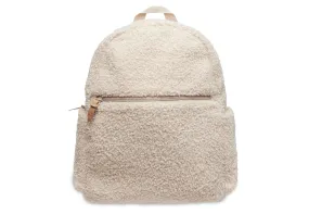 Diaper Bag Backpack Boucle - Naturel