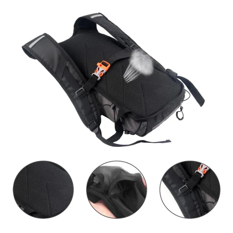 DRCKHROS DH115 Outdoor Running Sports Cycling Water Bag Backpack, Color: Black Green Water Bag