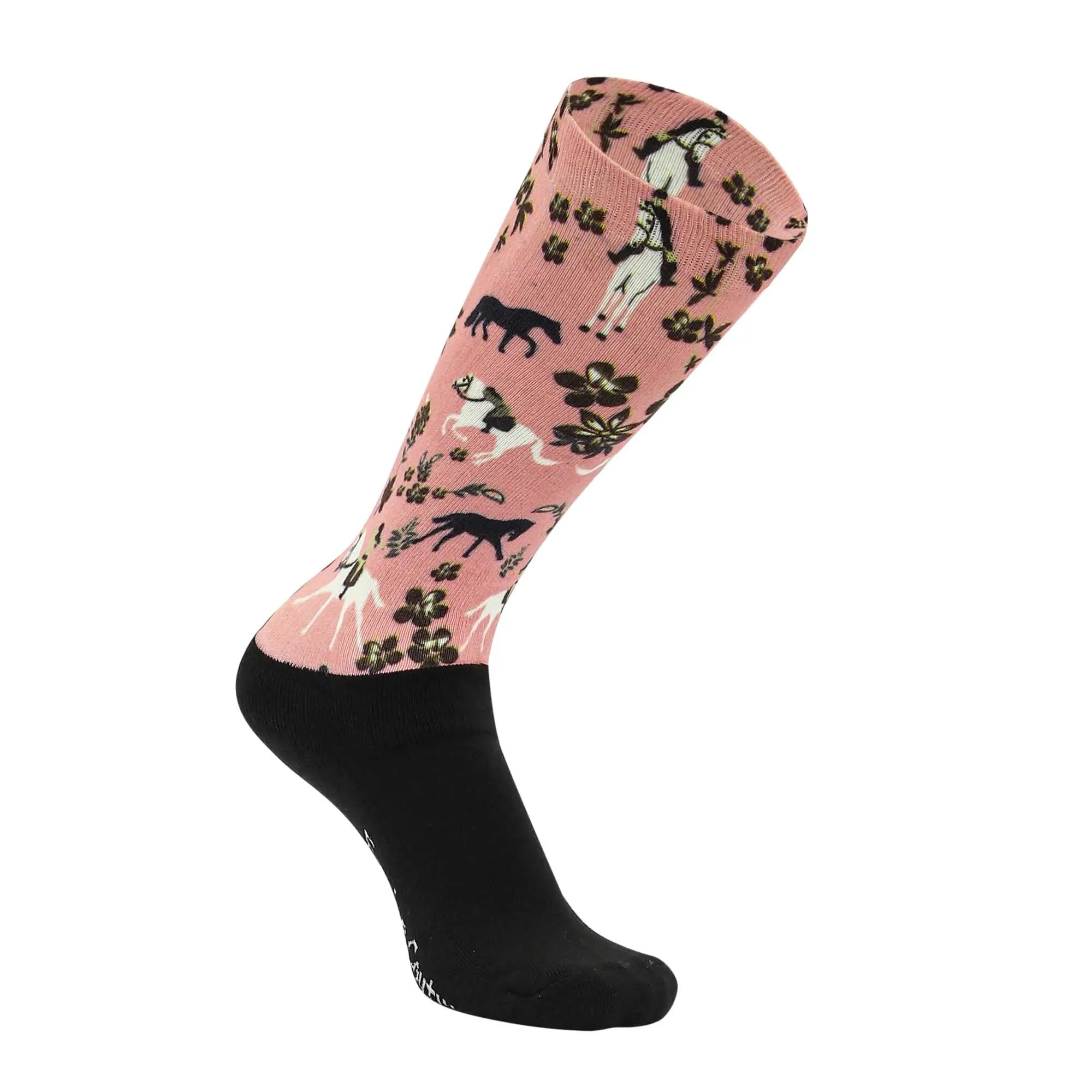 Equine Couture Children'S OTC Boot Socks- Springtime Schooling