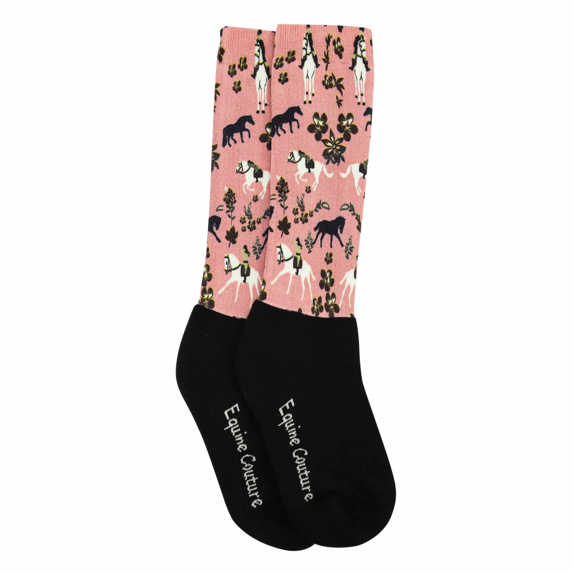 Equine Couture Children'S OTC Boot Socks- Springtime Schooling