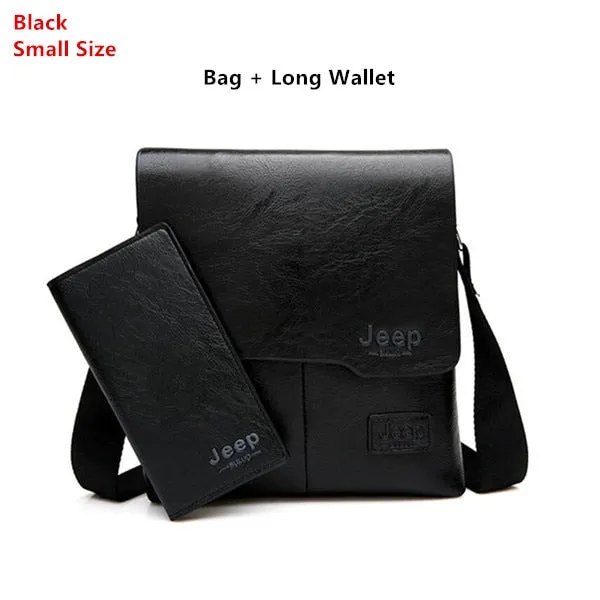 Famous Business Casual Tote Bags Men Messenger Bag Leather Crossbody Shoulder Bag For Man