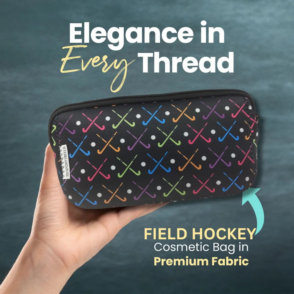 Field Hockey Love Cosmetic Bag Bundle