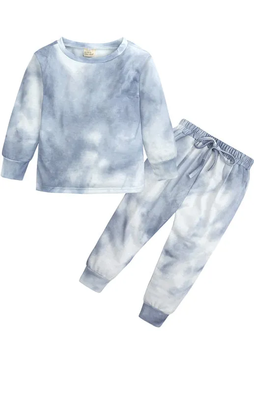 Girl's  Long Sleeve Cotton Print Pyjama Sets