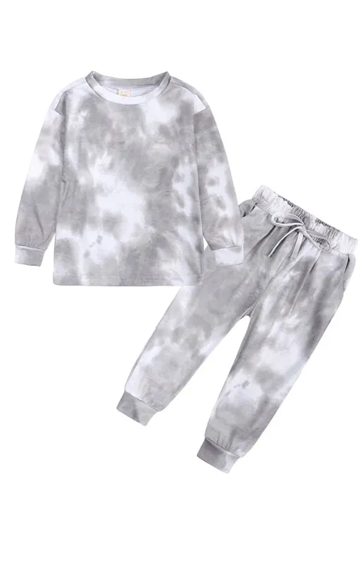 Girl's  Long Sleeve Cotton Print Pyjama Sets