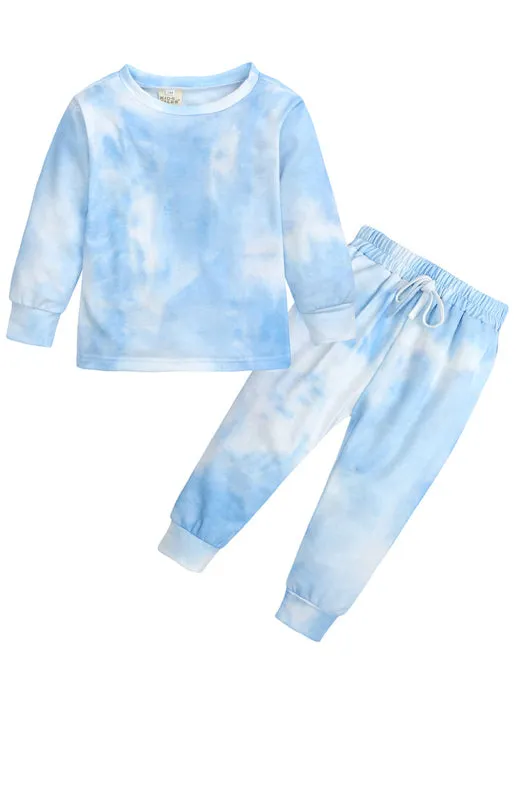 Girl's  Long Sleeve Cotton Print Pyjama Sets