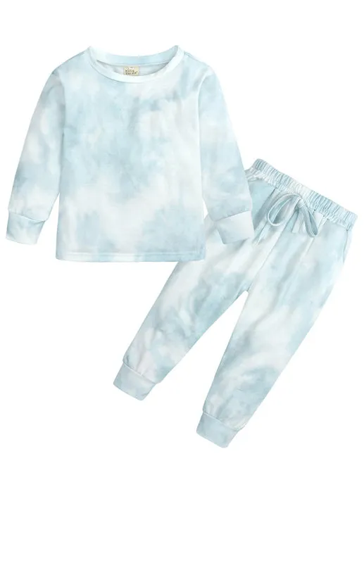 Girl's  Long Sleeve Cotton Print Pyjama Sets