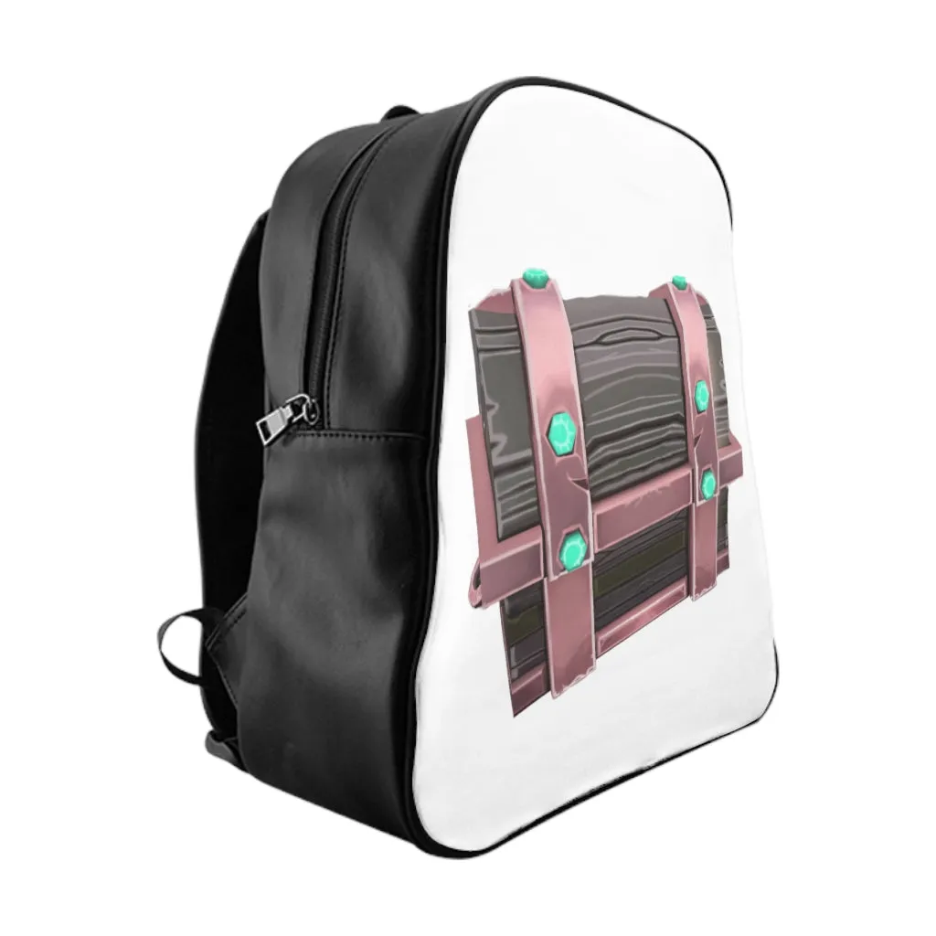 Hand-Painted Chest School Backpack