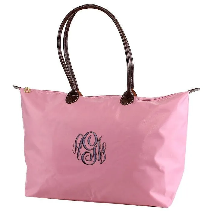 HD1293 21" Nylon Zip Tote Bag