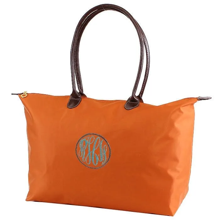 HD1293 21" Nylon Zip Tote Bag