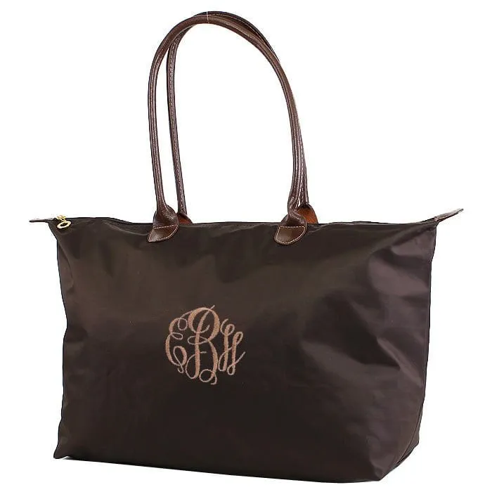 HD1293 21" Nylon Zip Tote Bag