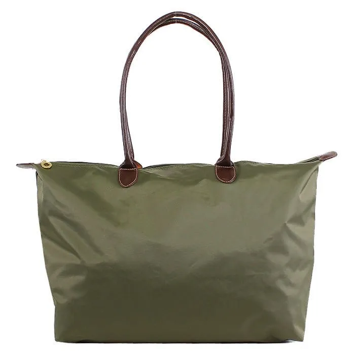 HD1293 21" Nylon Zip Tote Bag