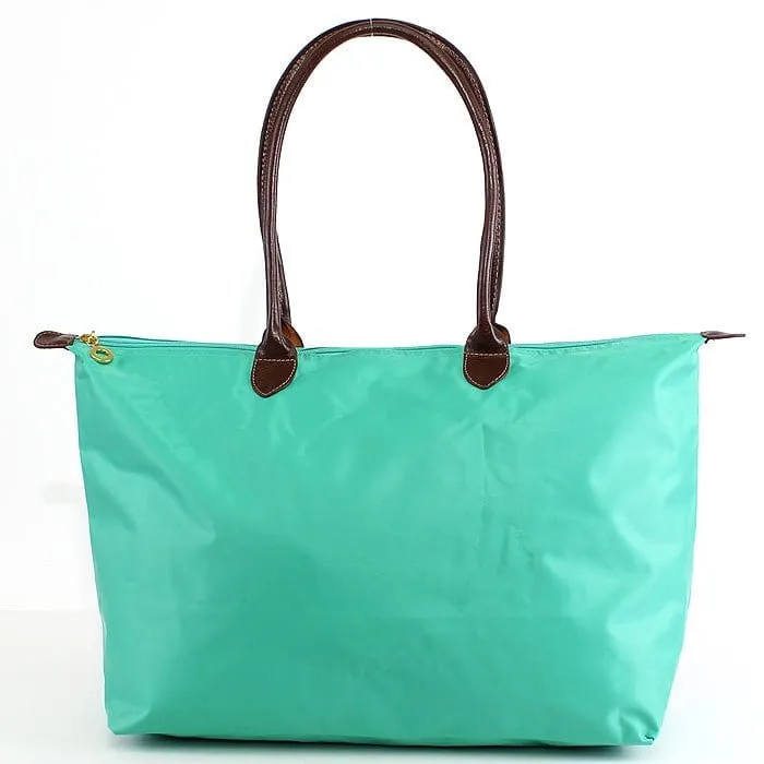 HD1293 21" Nylon Zip Tote Bag