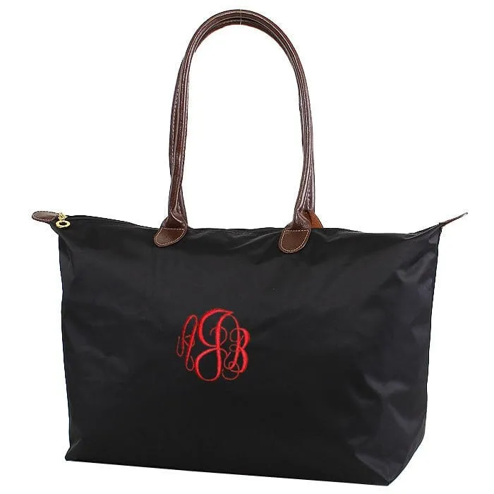 HD1293 21" Nylon Zip Tote Bag