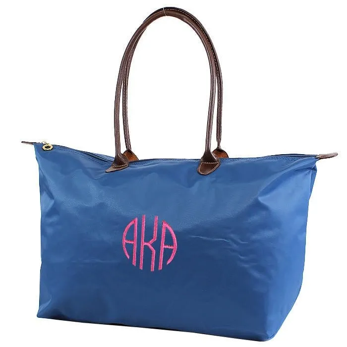 HD1293 21" Nylon Zip Tote Bag