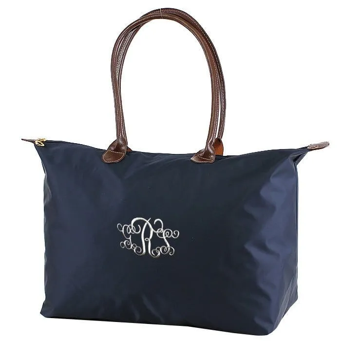 HD1293 21" Nylon Zip Tote Bag