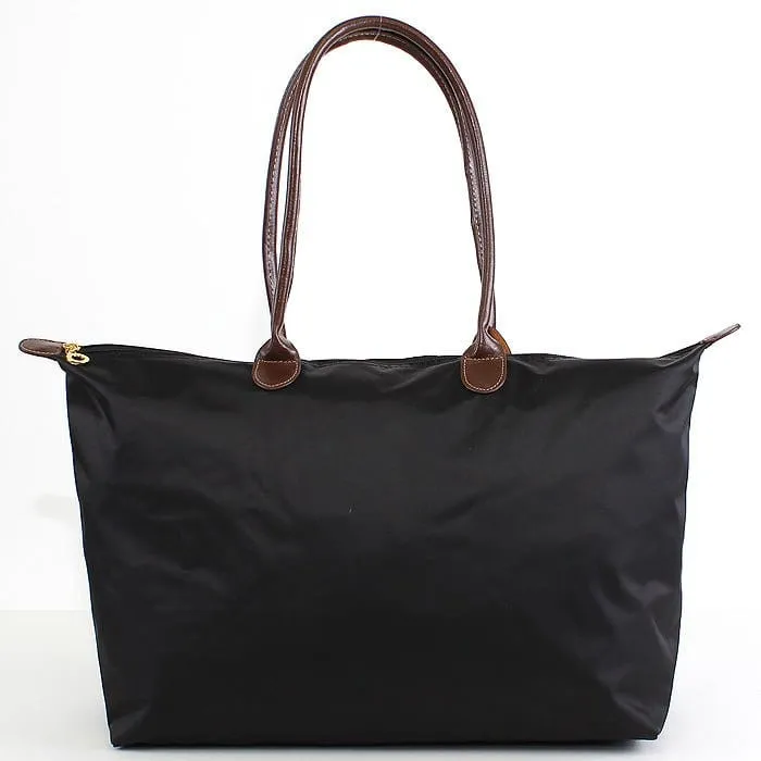 HD1293 21" Nylon Zip Tote Bag