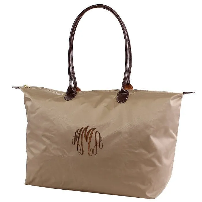 HD1293 21" Nylon Zip Tote Bag