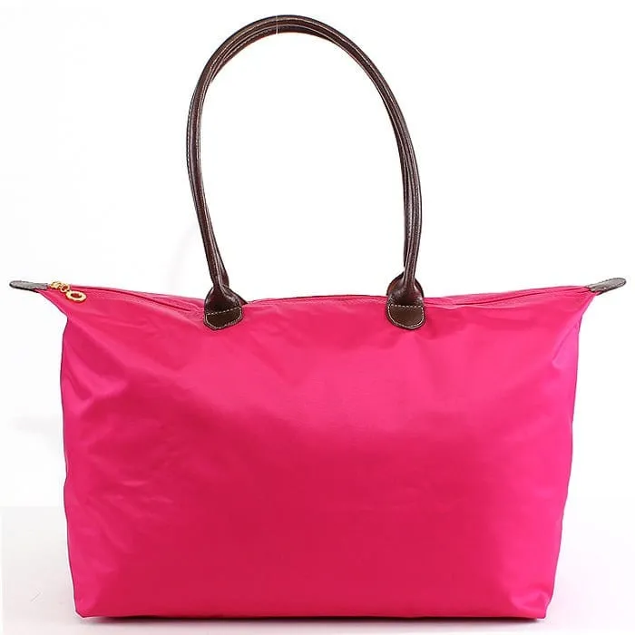 HD1293 21" Nylon Zip Tote Bag