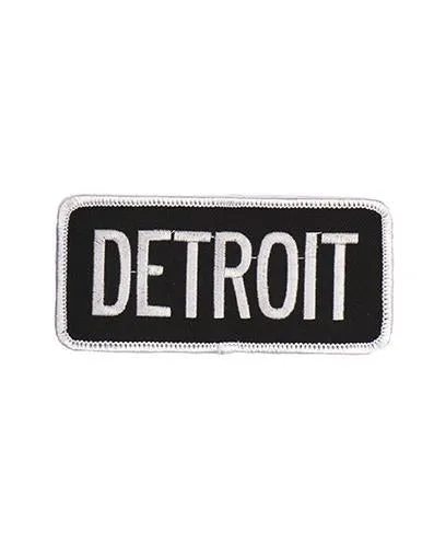 Ink Detroit Iron on Patch