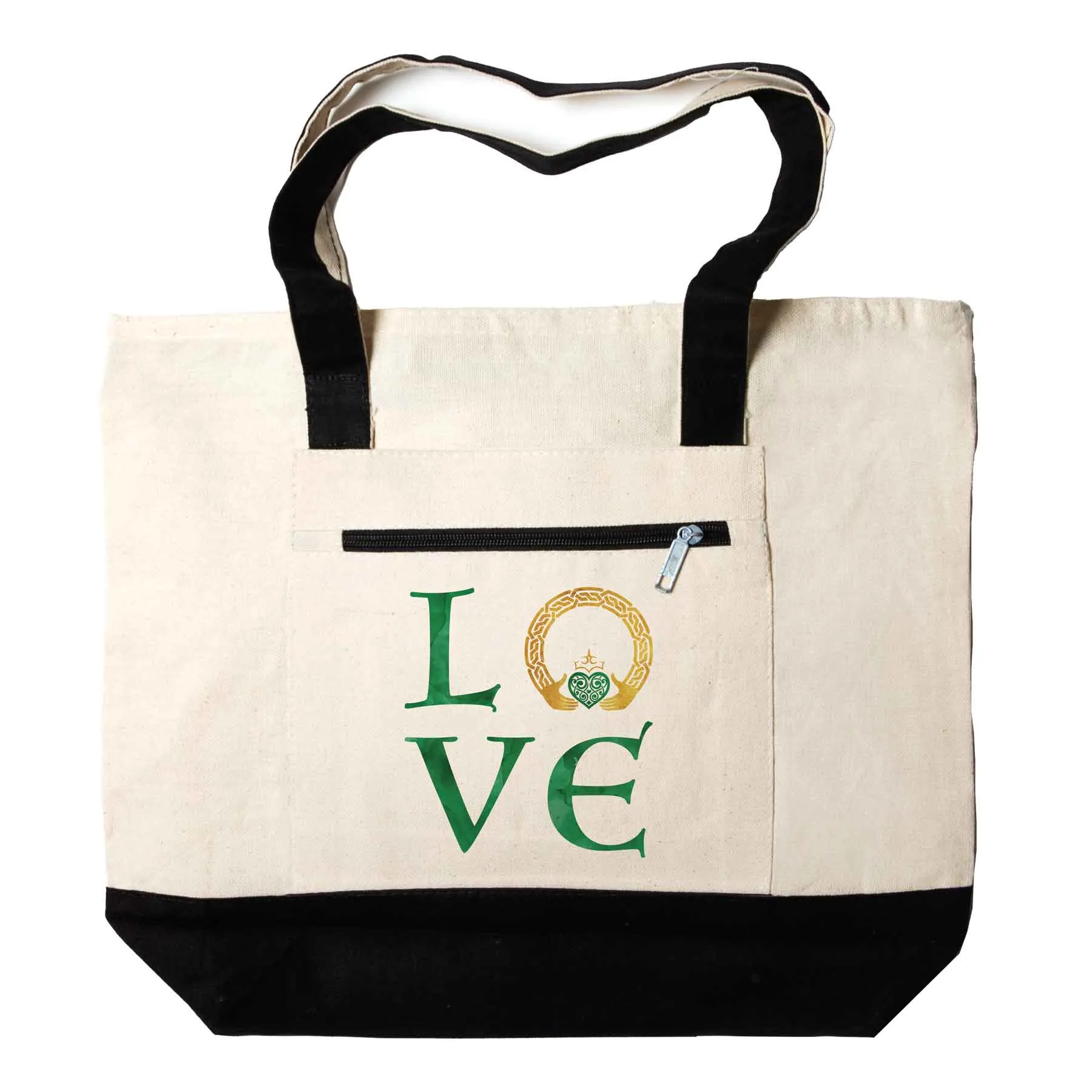 Irish Claddagh Love Tote Bag