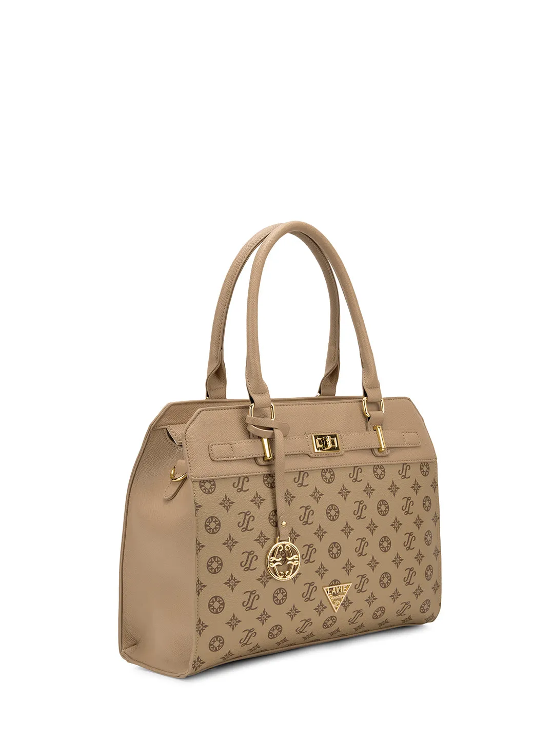 Lavie Signature Manhattan Medium Taupe Womens Satchel