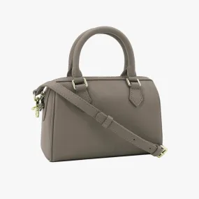 Leather Top Handle Bag