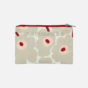 Certainly! Heres an optimized product title: 

Marimekko Kaika Mini Unikko Floral Pouch - Stylish Compact Accessory Bag

This title includes descriptive modifiers to help potential customers understand the product better and improve searchability.