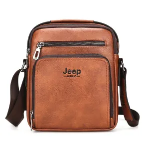 Men Bags Casual Handbag For IPAD Man Leather Messenger Shoulder Bag Crossbody Brown Business Male Tote