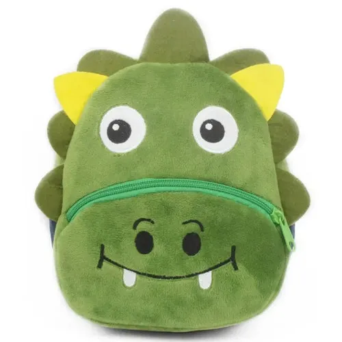 New 3D Animal Plush Backpack CartoonTrendy School Bags Girl Bookbag