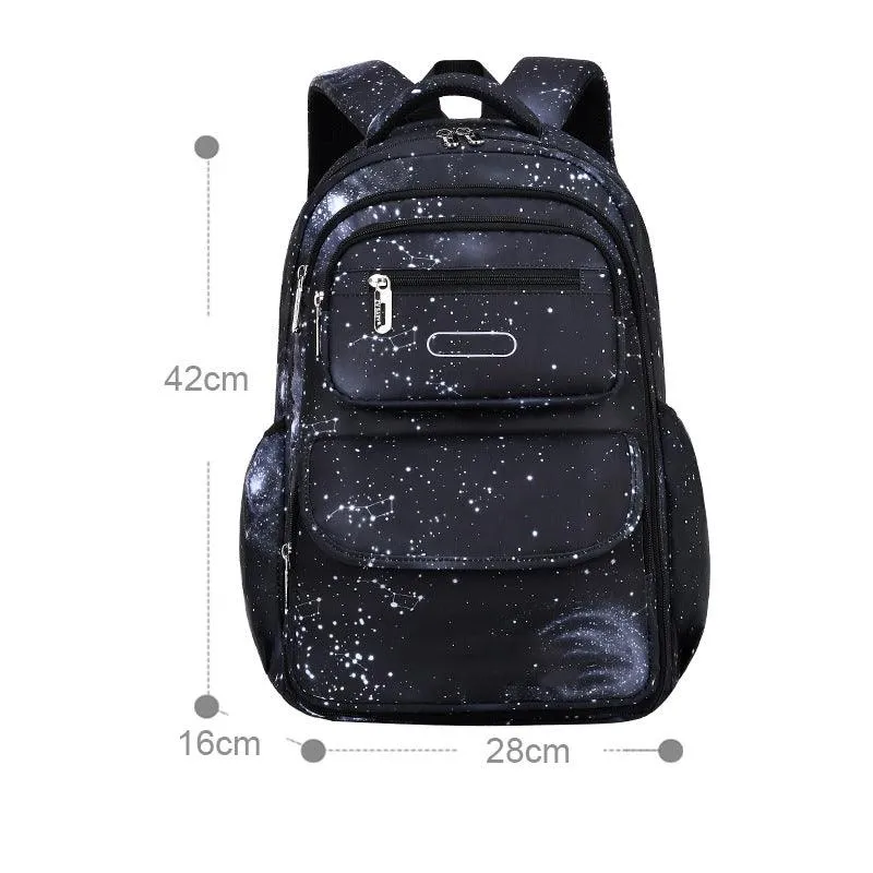 New Schoolbag For Primary School Students Male Side Refrigerator Open Large Capacity Children's Bags Grade